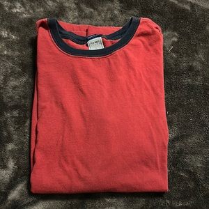 Men’s Burgundy Maroon Old Navy 3 ring tee shirt size L